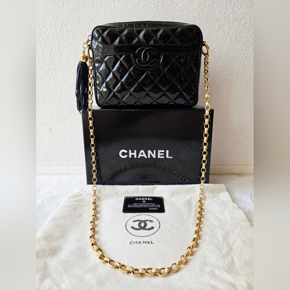 Chanel Quilted Camera Bag - Picture 1 of 15
